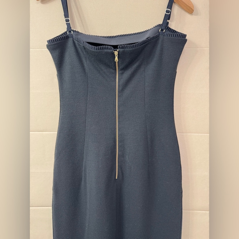 Vintage Dolce & Gabbana Black Dress with Gold Zipper - Picture 5 of 15